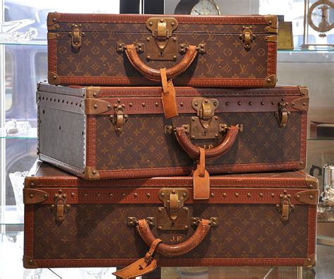 louis vuitton old travel bag|vintage Louis Vuitton suitcase.